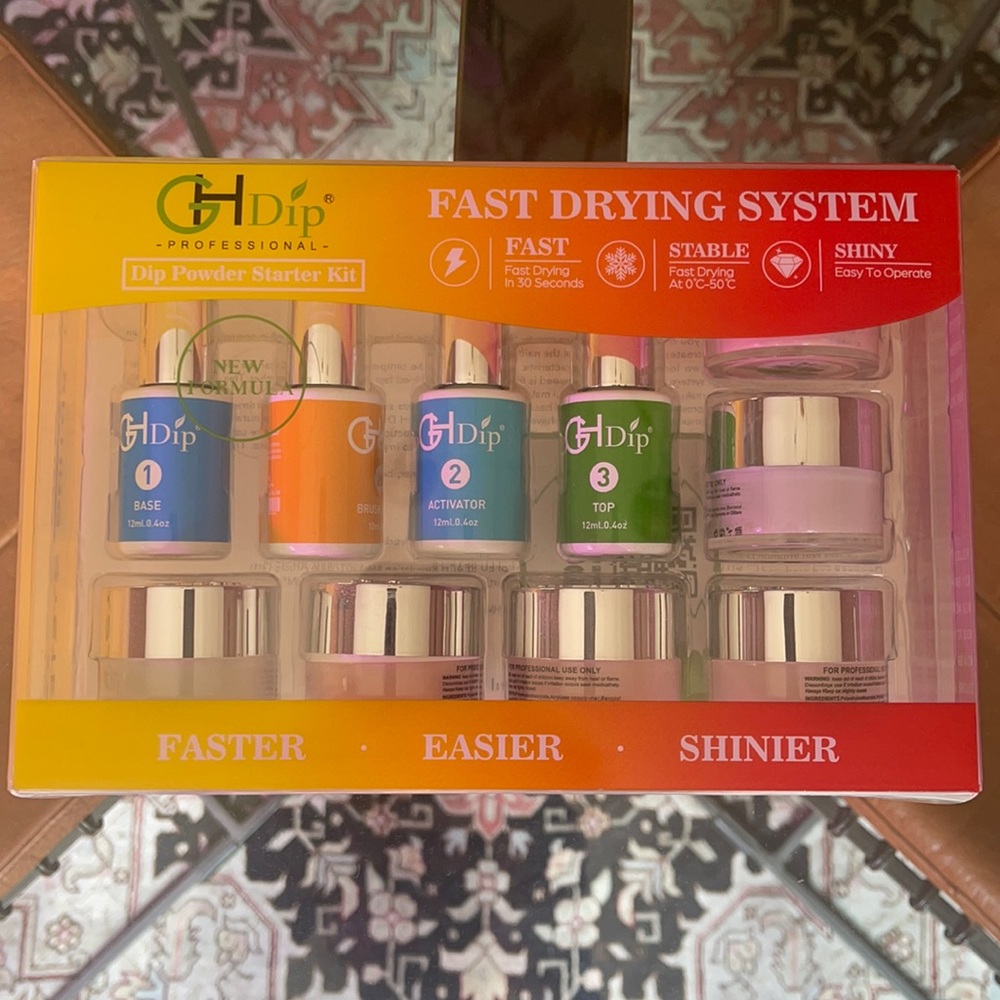 Used only once. Like new. Nail powder